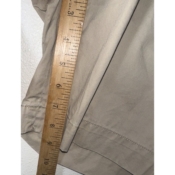Polo Ralph Lauren Classic Fit Khaki Chino Shorts Size 36 9" Tan - Picture 3 of 6